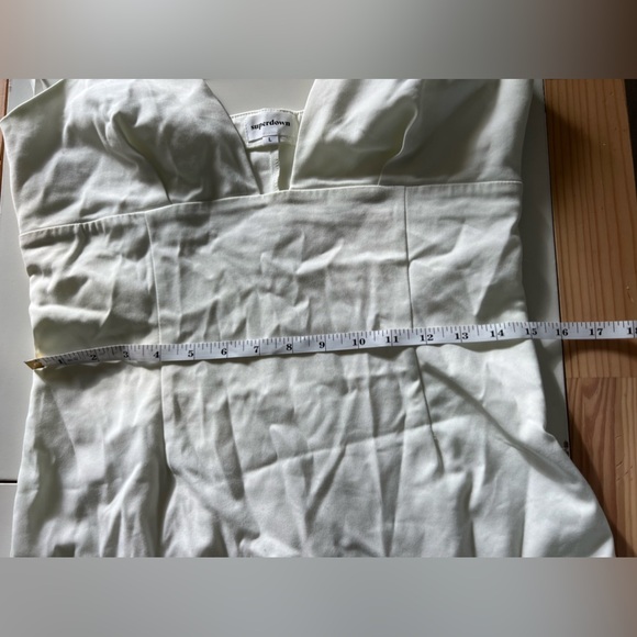 Superdown Eleanor Mini Dress in White - Picture 9 of 9